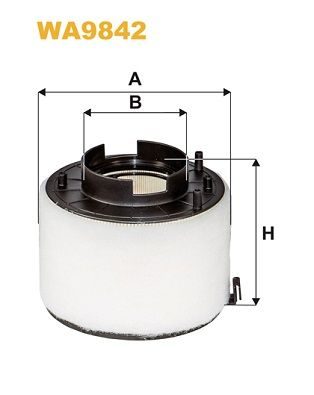 Повітряний фільтр WIX FILTERS WA9842 - zapix