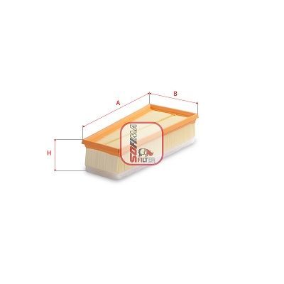 Повітряний фільтр SOFIMA S3D14A - zapix