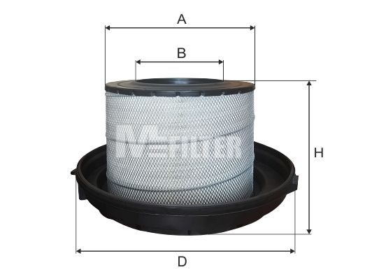 Повітряний фільтр MFILTER A595 - zapix