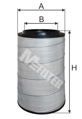 Повітряний фільтр MFILTER A575 - zapix