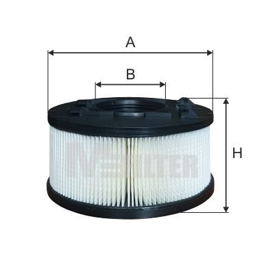 Повітряний фільтр MFILTER A8097 - zapix