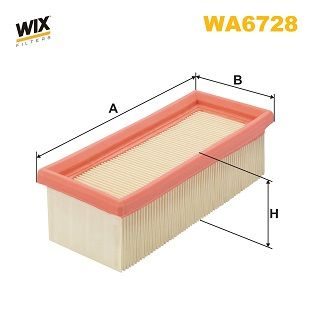Повітряний фільтр WIX FILTERS WA6728 - zapix