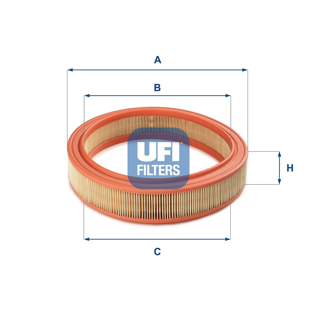Повітряний фільтр UFI 3003801 - zapix