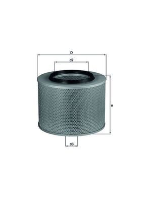 Повітряний фільтр MAHLE LX441 - zapix