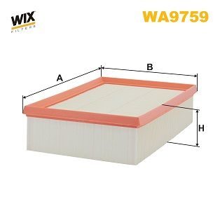 Повітряний фільтр WIX FILTERS WA9759 - zapix