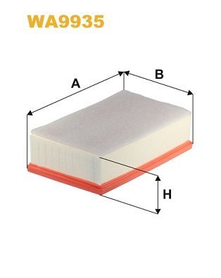 Повітряний фільтр WIX FILTERS WA9935 - zapix
