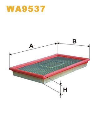 Повітряний фільтр WIX FILTERS WA9537 - zapix
