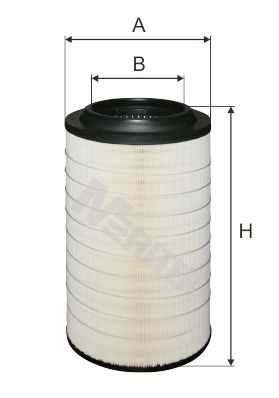 Повітряний фільтр MFILTER A562 - zapix