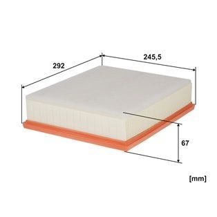 Воздушный фильтр WIX FILTERS WA9843