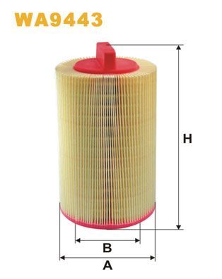 Повітряний фільтр WIX FILTERS WA9443