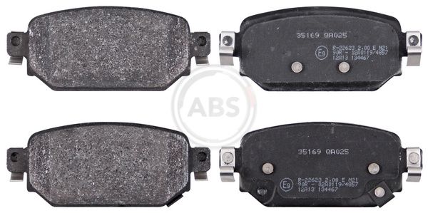 Гальмівні колодки дискові A.B.S. 35169 - zapix
