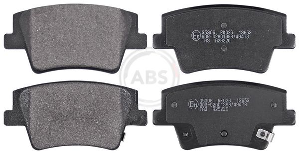 Гальмівні колодки дискові A.B.S. 35306 - zapix