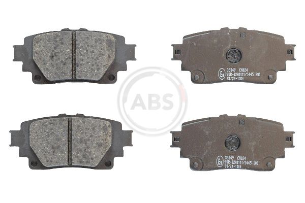 Гальмівні колодки дискові A.B.S. 35349 - zapix