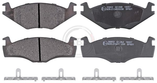 Гальмівні колодки дискові A.B.S. 36853 - zapix