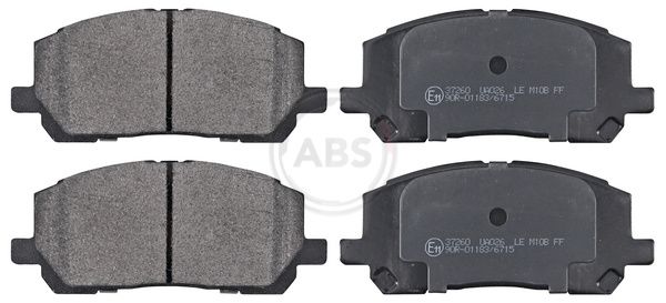 Гальмівні колодки дискові A.B.S. 37260 - zapix