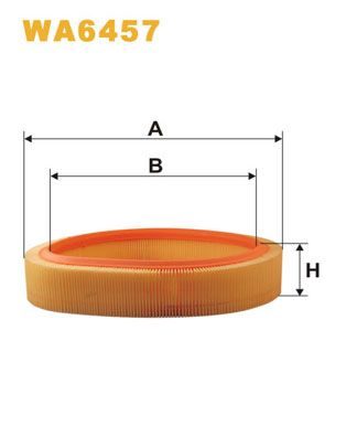 Повітряний фільтр WIX FILTERS WA6457 - zapix