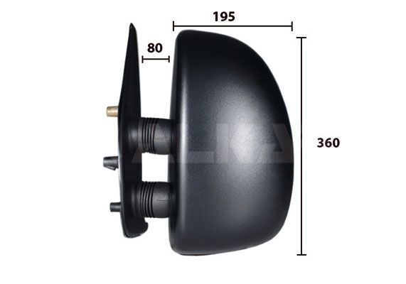 Дзеркало ALKAR 9225921 - zapix