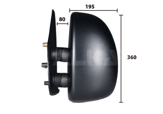 Дзеркало ALKAR 9254961 - zapix