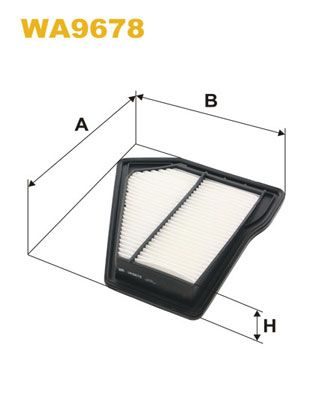 Повітряний фільтр WIX FILTERS WA9678 - zapix