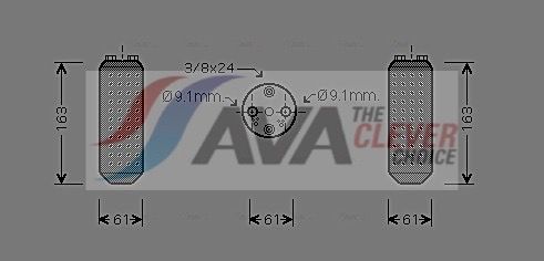 Осушувач кондиціонера AVA QUALITY COOLING DND037 - zapix