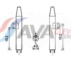 Осушувач кондиціонера AVA QUALITY COOLING KAD165 - zapix