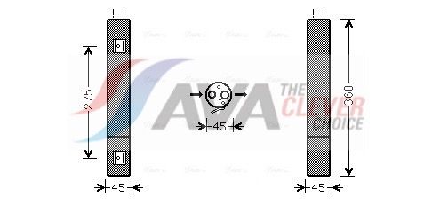 Осушувач кондиціонера AVA QUALITY COOLING MSD471 - zapix