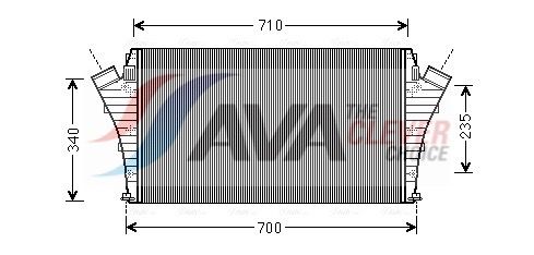 Інтеркулер AVA QUALITY COOLING OLA4491 - zapix