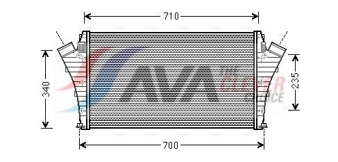 Інтеркулер AVA QUALITY COOLING OLA4492 - zapix
