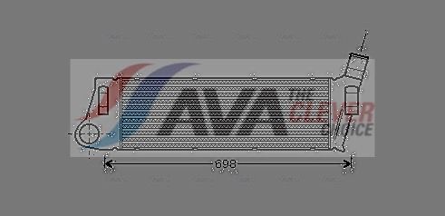 Інтеркулер AVA QUALITY COOLING RTA4316 - zapix