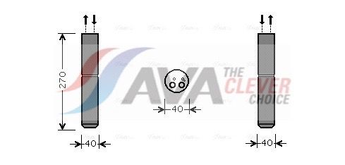 Осушувач кондиціонера AVA QUALITY COOLING RTD493 - zapix