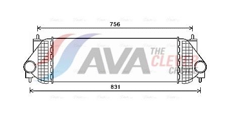 Інтеркулер AVA QUALITY COOLING SZA4134 - zapix
