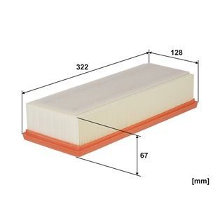 Воздушный фильтр WIX FILTERS WA9580