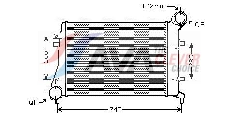 Інтеркулер AVA QUALITY COOLING VNA4268 - zapix
