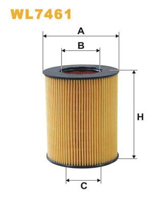 Оливний фільтр WIX FILTERS WL7461