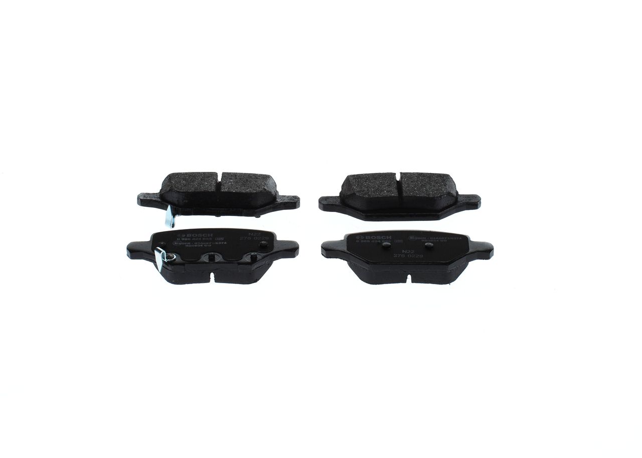 Гальмівні колодки дискові BOSCH 0986424895 - zapix
