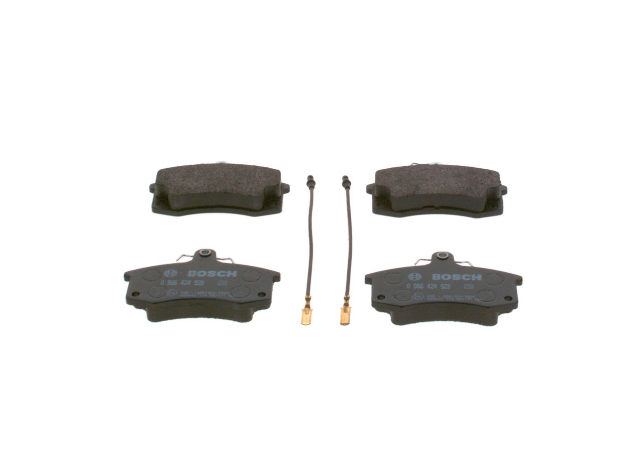 Гальмівні колодки дискові BOSCH 0986424928 - zapix
