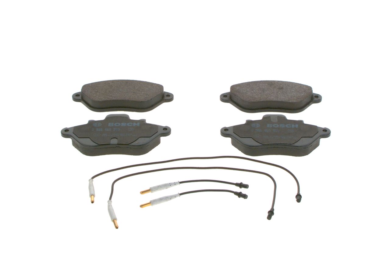 Гальмівні колодки дискові BOSCH 0986460950 - zapix