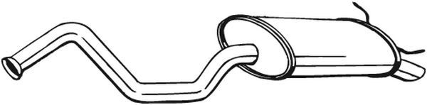 Глушник BOSAL 278769 - zapix