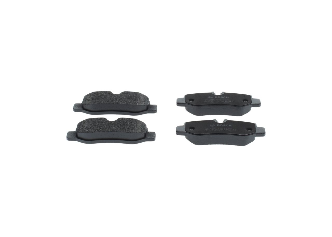 Гальмівні колодки дискові BOSCH 0986494739 - zapix