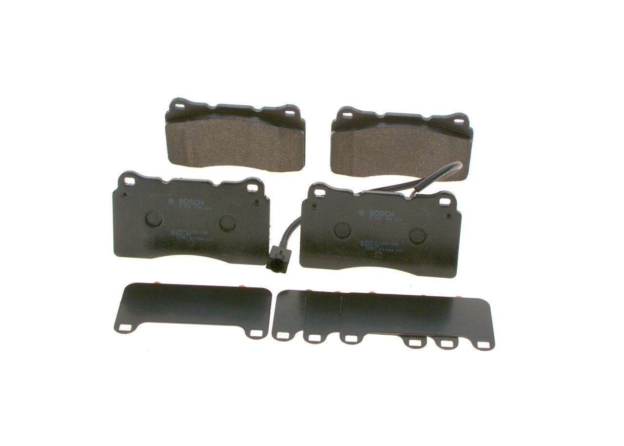 Гальмівні колодки дискові BOSCH 0986494069 - zapix