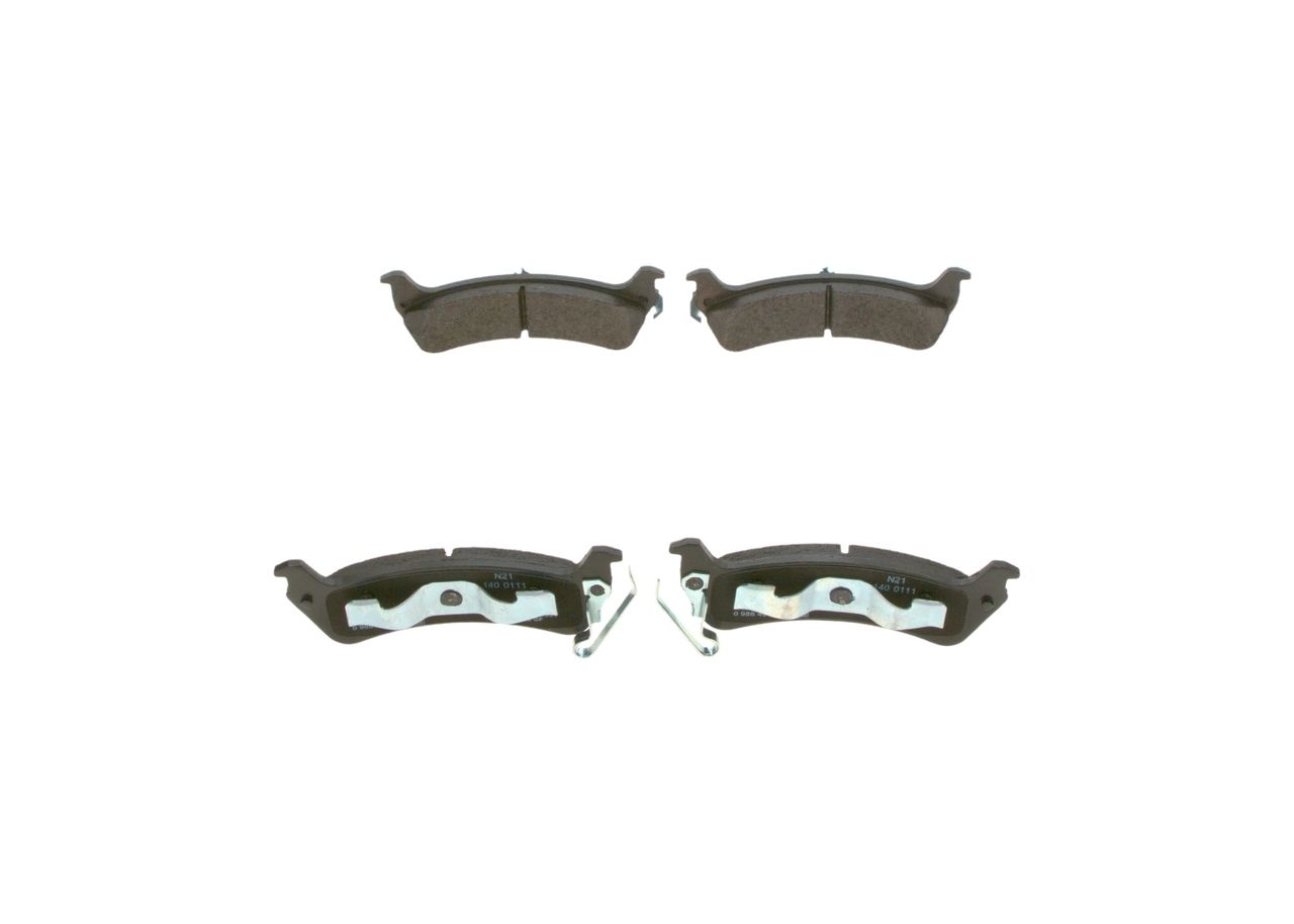 Гальмівні колодки дискові BOSCH 0986494348 - zapix