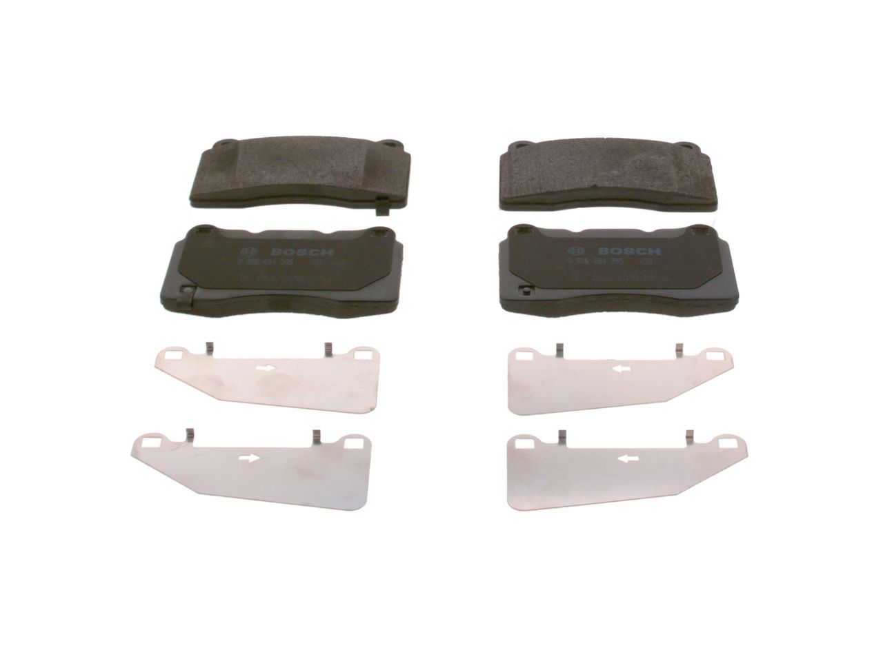 Гальмівні колодки дискові BOSCH 0986494395 - zapix