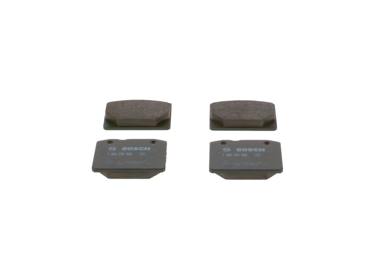 Гальмівні колодки дискові BOSCH 0986494568 - zapix
