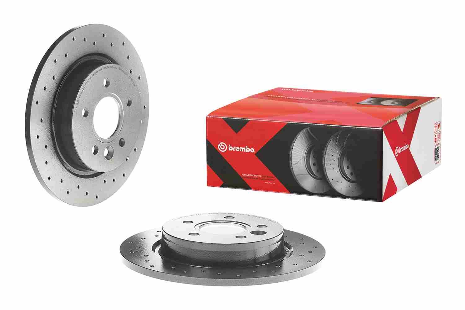 Гальмівний диск BREMBO 0899751X - zapix