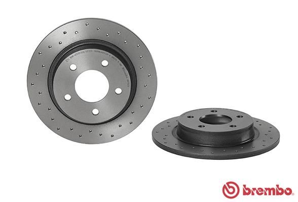 Гальмівний диск BREMBO 0899752X - zapix