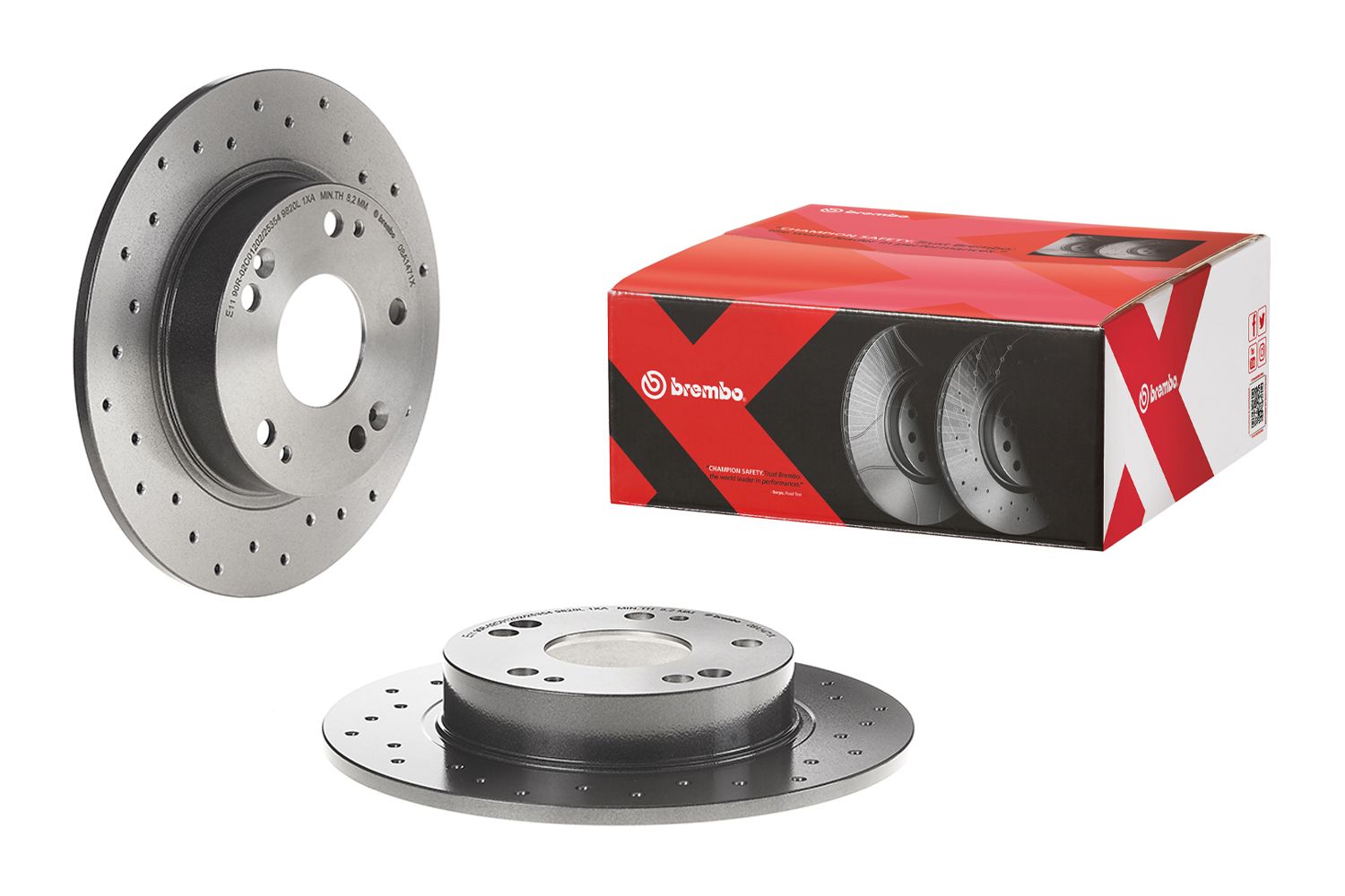 Гальмівний диск BREMBO 08A1471X - zapix