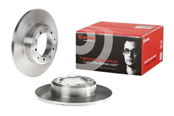 Гальмівний диск BREMBO 08A84110 - zapix