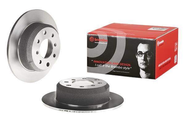 Гальмівний диск BREMBO 08136510 - zapix