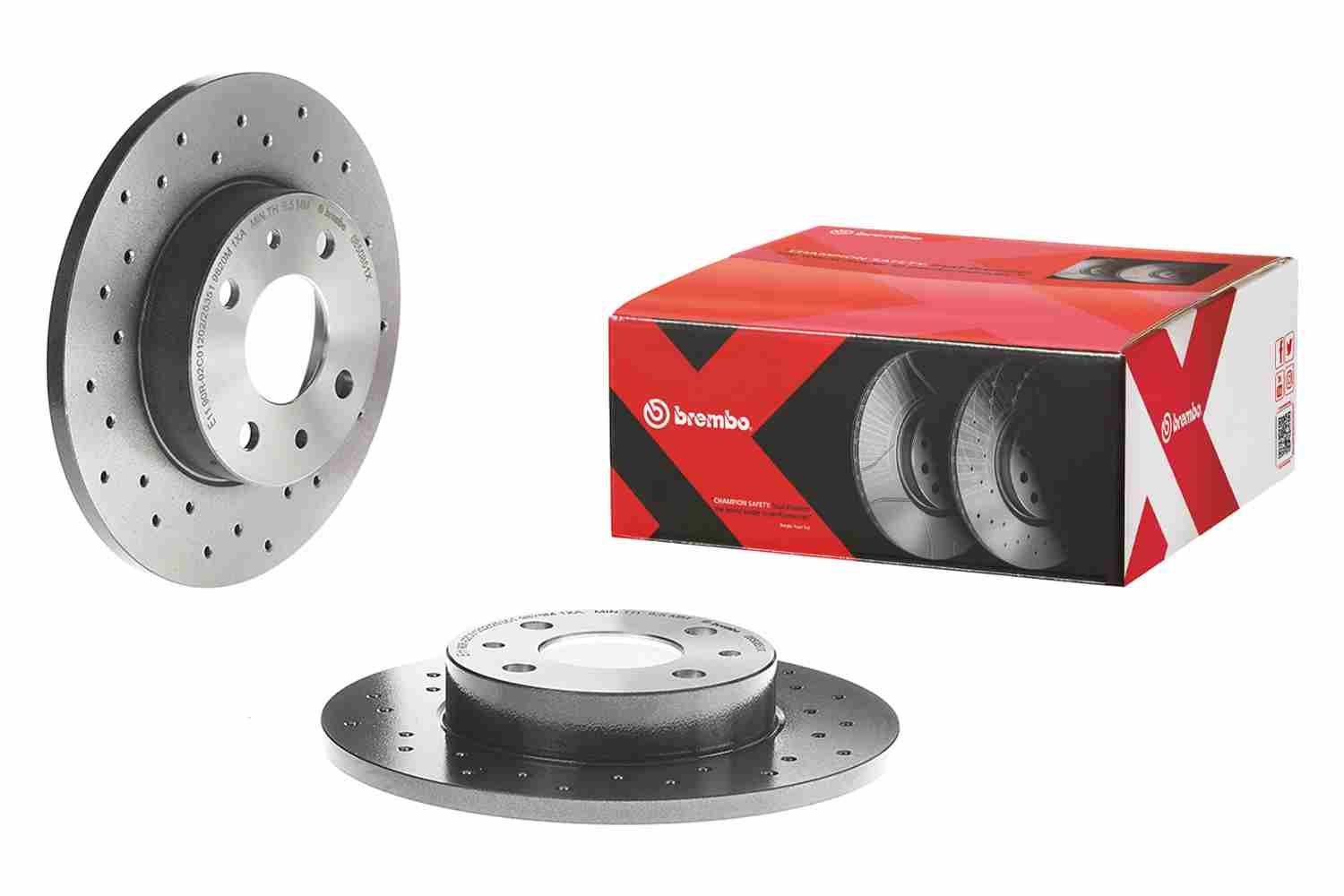 Гальмівний диск BREMBO 0850851X - zapix