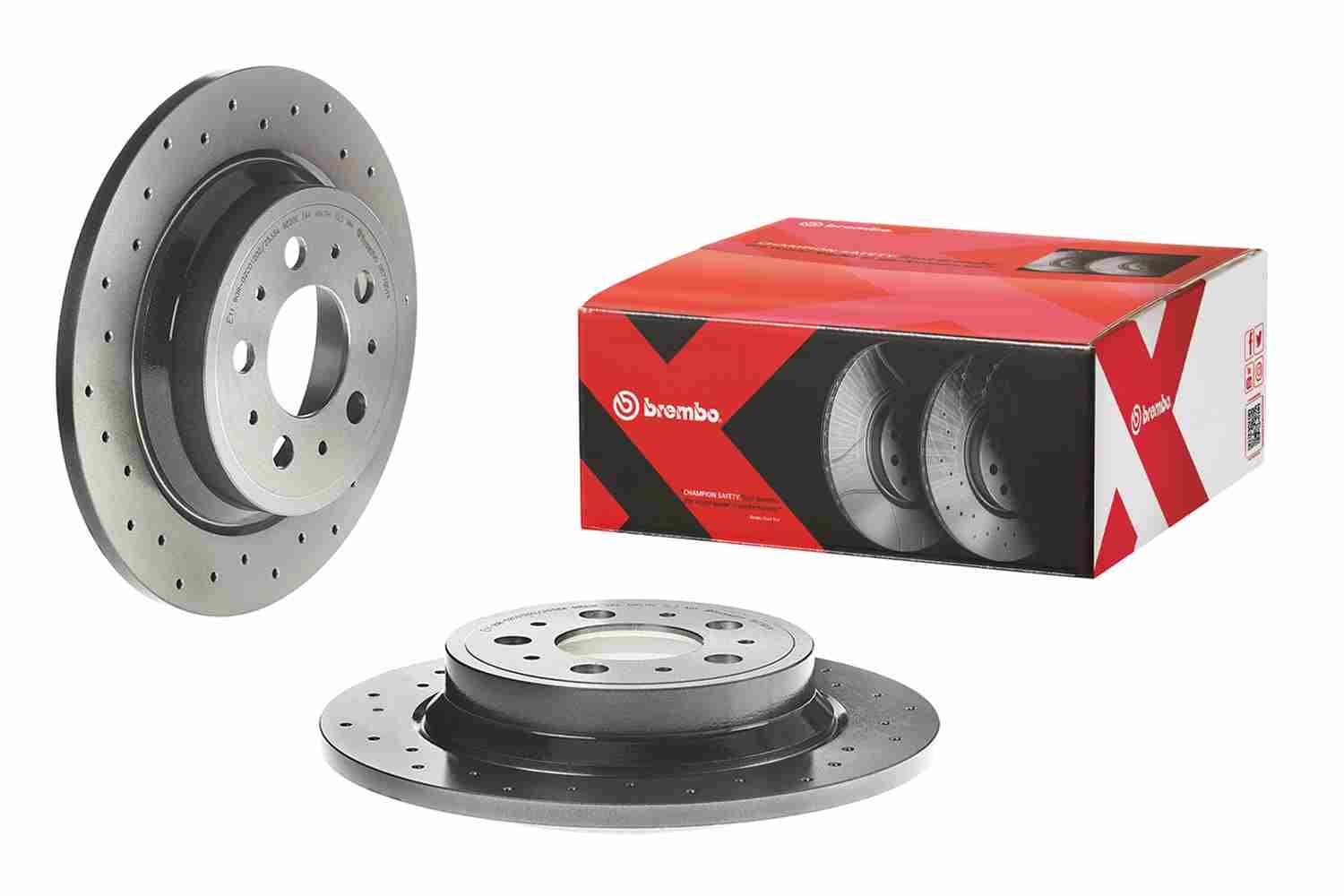 Гальмівний диск BREMBO 0877651X - zapix